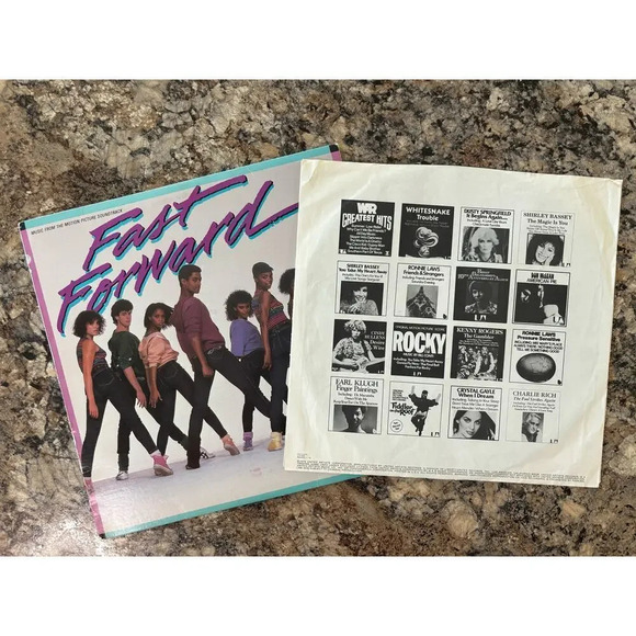 Fast Forward by Quicy Jones & Tom Bahler Dance Movie 1985 Soundtrack - Picture 4 of 6